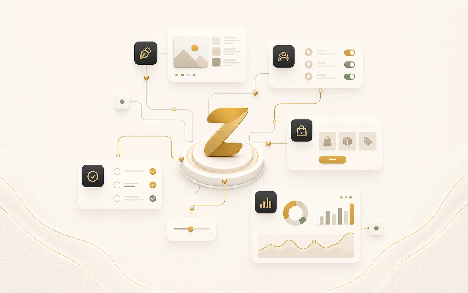 Abstract Zellence automation workflow system